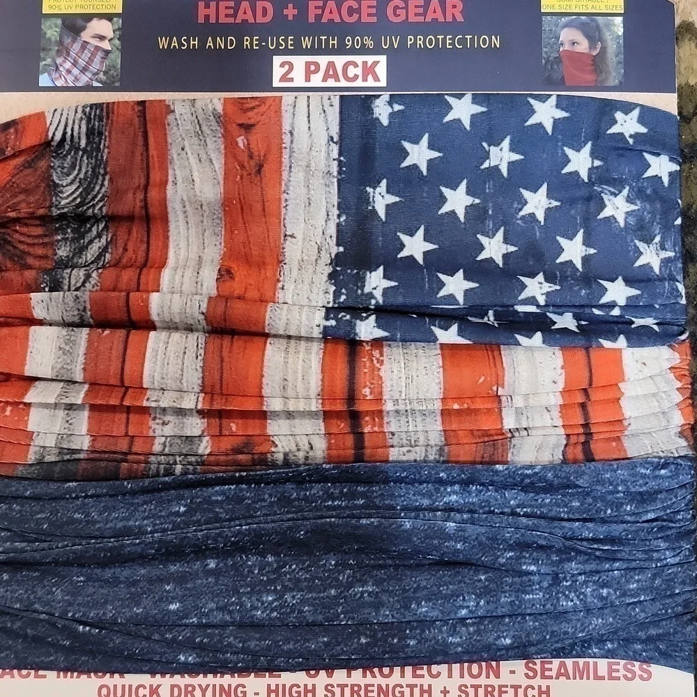 MULTI - FUNCTIONAL HEAD + FACE GEAR 2 pack NEW!